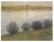 August Macke, At the Rhine near Hersel